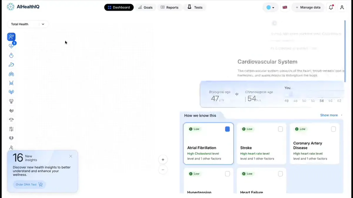 AIHealthIQ — In use