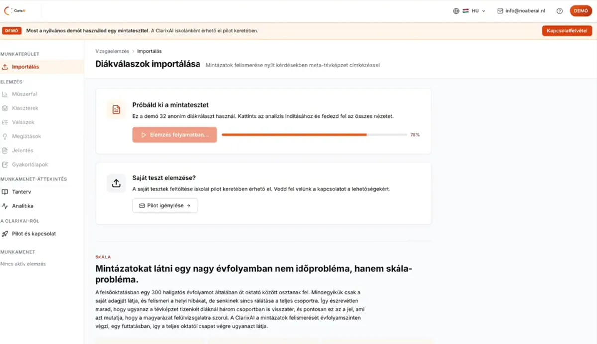 ClarixAI — In use