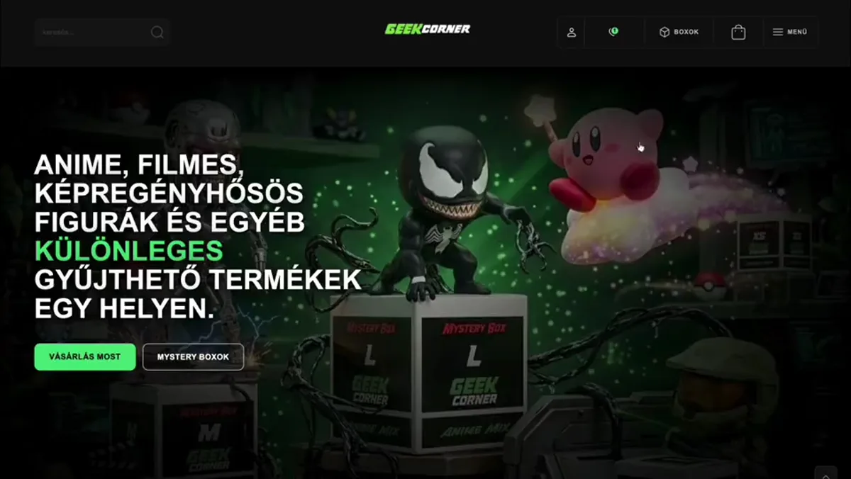 GeekCorner — Opening state