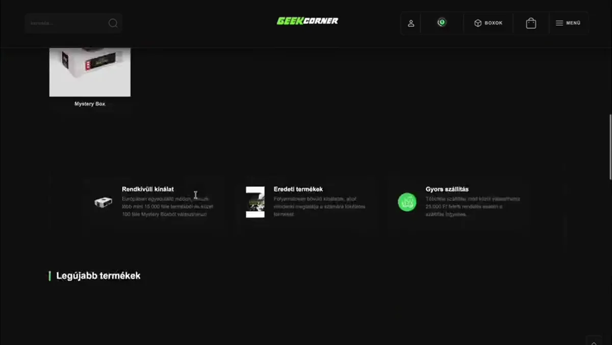 GeekCorner — In use