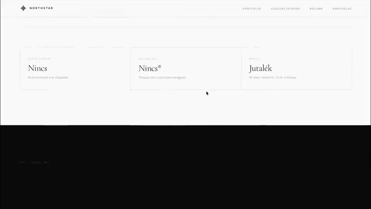 North Star Creator — Startzustand