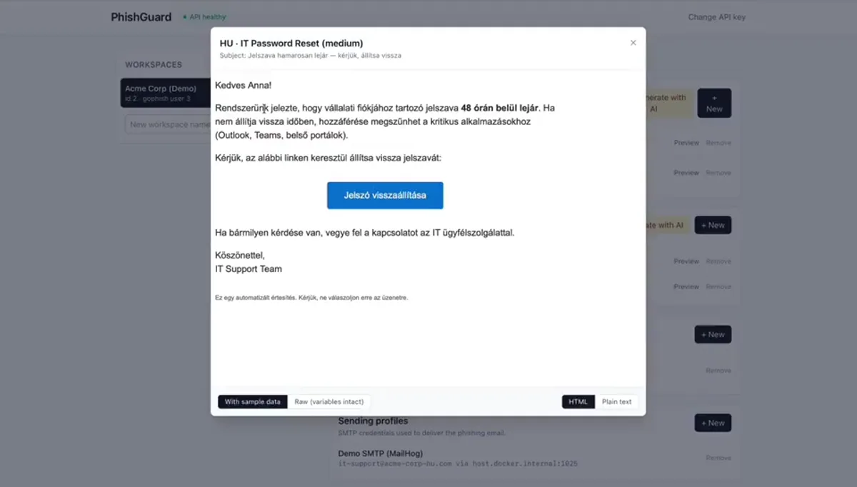 PhisGuard — Opening state