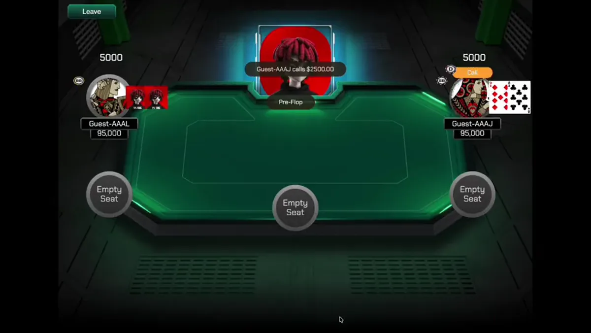 DField Poker — In use