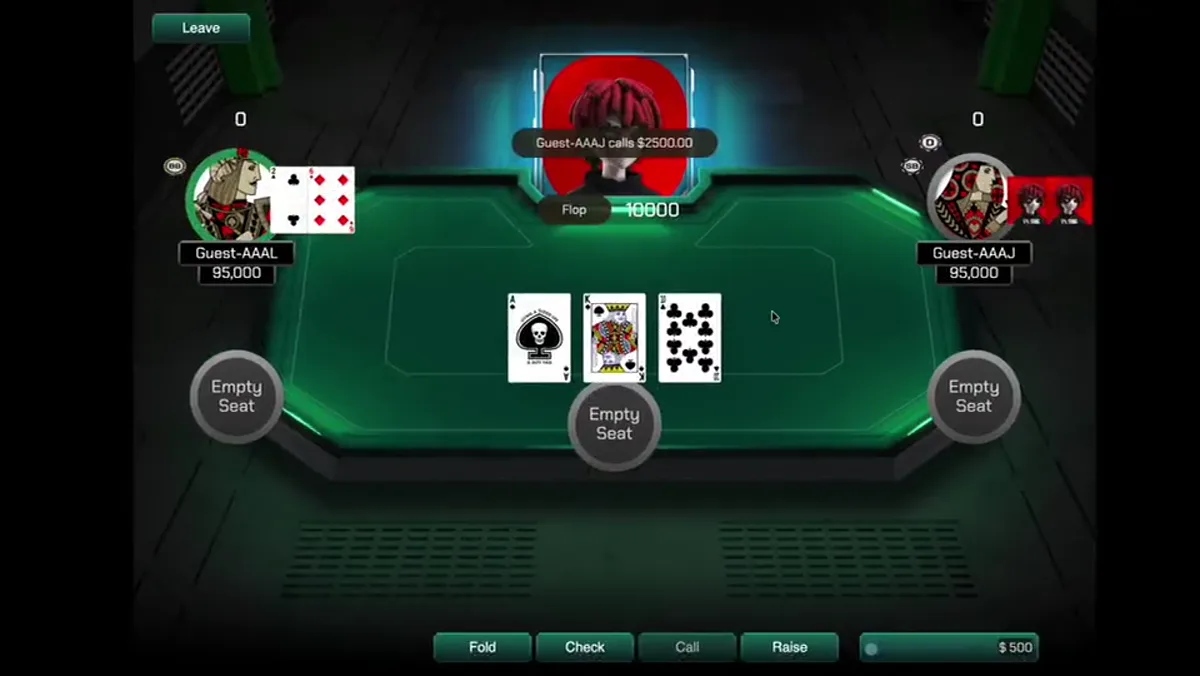 DField Poker — Result